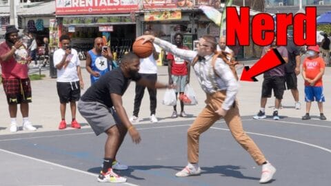 Nerd Exposes Hostile Hoopers At Venice Beach