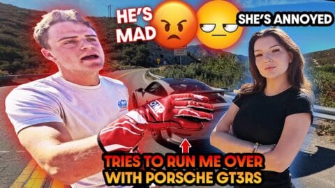 Rich Kid In Porsche – Extreme Road Rage