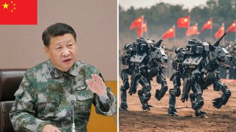 China Has Revealed The World’s First Army Of Robot Dogs