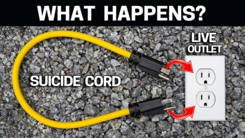 What Happens When You Plug A Suicide Cord Into A Live Outlet?